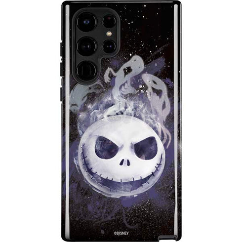 Disney The Nightmare Before Christmas Jack Skellington Face Art Galaxy Cases